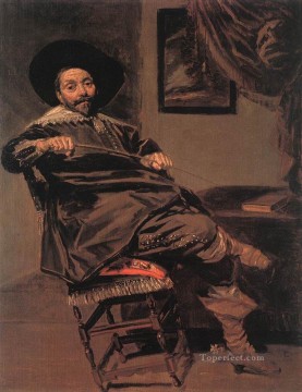 Frans Hals Painting - Willem Van Heythuysen portrait Dutch Golden Age Frans Hals